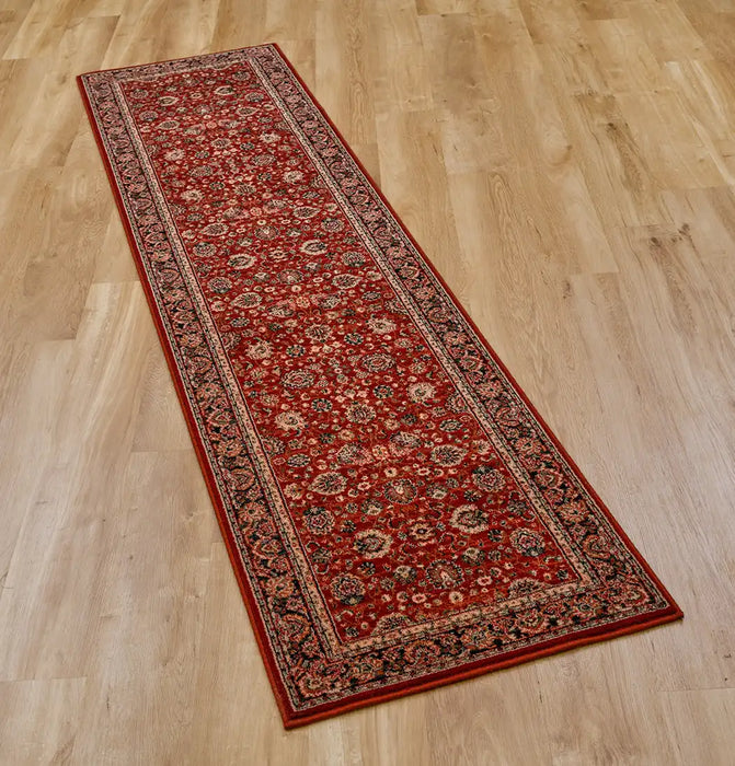 Mastercraft kashqai 4362 300 red Red Living Room Wool Rug.