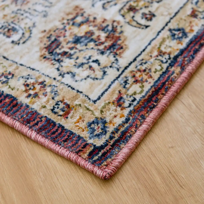 Mastercraft alhambra 6992a dark blue red Purple, Red Living Room  Rug.
