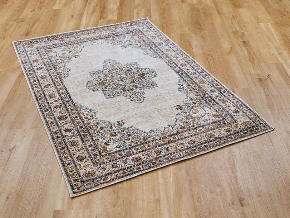 Mastercraft alhambra 6345 c ivory beige Beige Living Room  Rug.