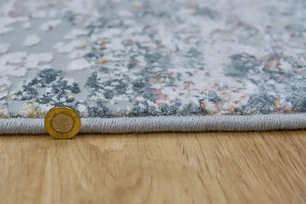 Mastercraft canyon mastercraft 52014 6464 Grey, Ivory, Multicoloured Living Room  Rug.