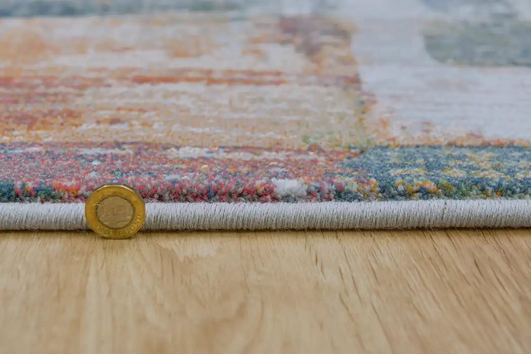 Mastercraft galleria 63504 6626 Multicoloured Living Room Moroccan Rug.