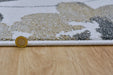 Mastercraft liberty 34006 6191 Yellow, Ivory, Multicoloured Living Room Floral Rug.