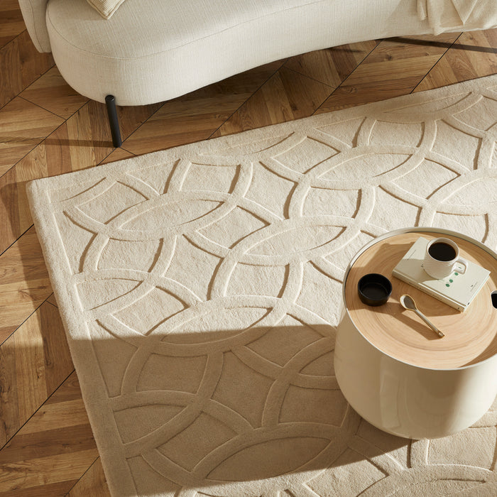 PRIORY by SARAH GARE INTERIORS  PRI101 Beige Circles