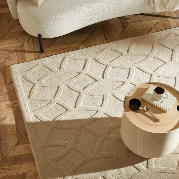 PRIORY by SARAH GARE INTERIORS  PRI101 Beige Circles