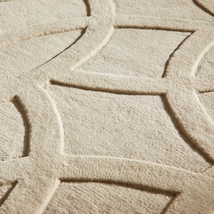 PRIORY by SARAH GARE INTERIORS  PRI101 Beige Circles