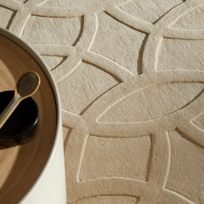 PRIORY by SARAH GARE INTERIORS  PRI101 Beige Circles