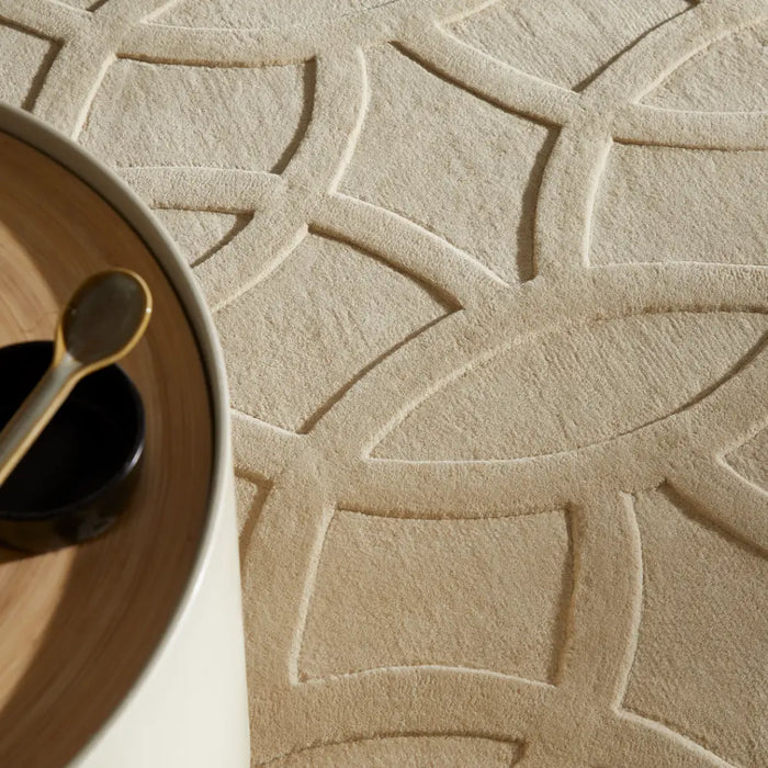 PRIORY by SARAH GARE INTERIORS  PRI101 Beige Circles