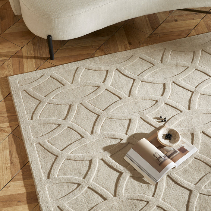 PRIORY by SARAH GARE INTERIORS  PRI101 Taupe Circles