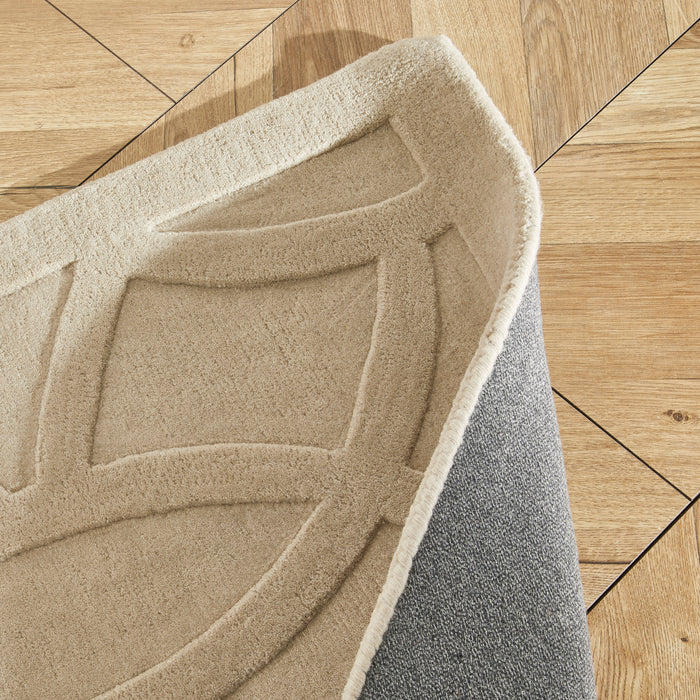 PRIORY by SARAH GARE INTERIORS  PRI101 Taupe Circles