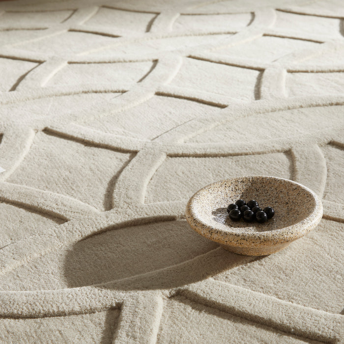 PRIORY by SARAH GARE INTERIORS  PRI101 Taupe Circles
