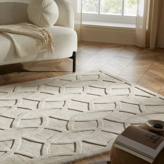 PRIORY by SARAH GARE INTERIORS  PRI101 Taupe Circles