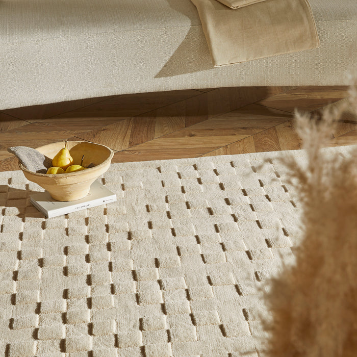 PRIORY by SARAH GARE INTERIORS  PRI102 Beige Squares