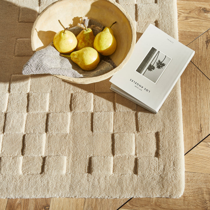 PRIORY by SARAH GARE INTERIORS  PRI102 Beige Squares