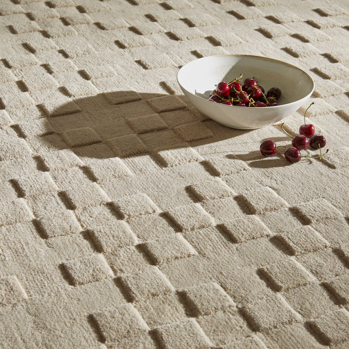 PRIORY by SARAH GARE INTERIORS  PRI102 Taupe Squares