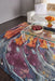 Nourison prismatic prs08 multi Multicoloured Living Room Wool Rug.