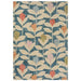 Scion scion screen printed padukka twilight 023208 Blue, Ivory, Multicoloured Living Room Geometric Rug.