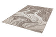 Asiatic patio pat20 natural marble Brown Outdoor  Striped Rug.