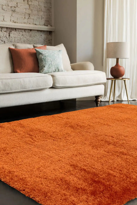 Asiatic payton orange Orange Living Room  Rug.
