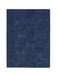 Origins penny infinity Blue Living Room Wool Rug.
