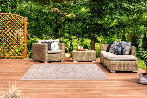  persian outdoor beige    Rug.