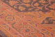  persian outdoor orange black    Rug.