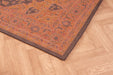  persian outdoor orange black    Rug.