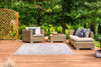  persian outdoor grey    Rug.