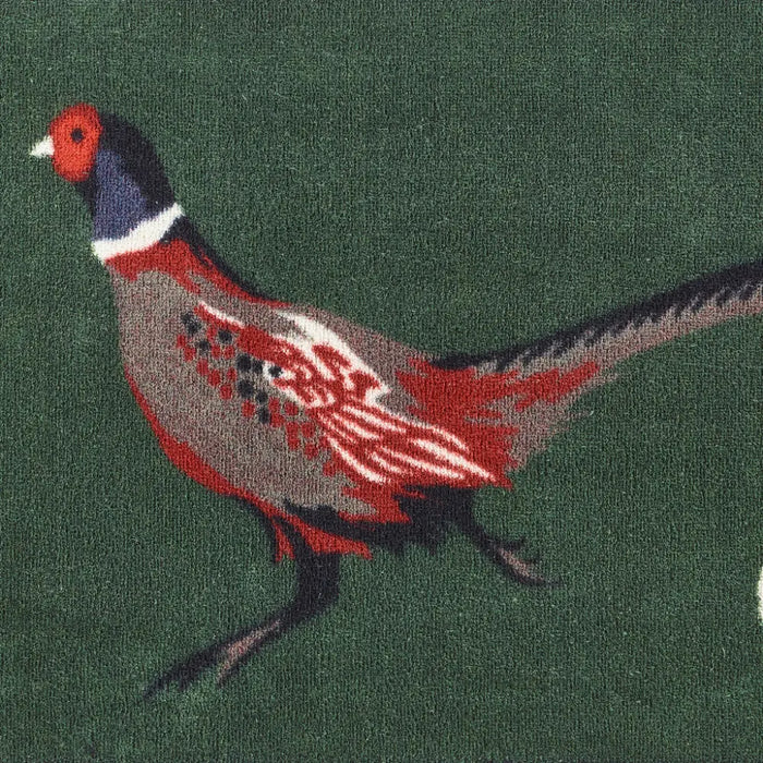 Patterned Hug Rug Pheasant 2 (Green)