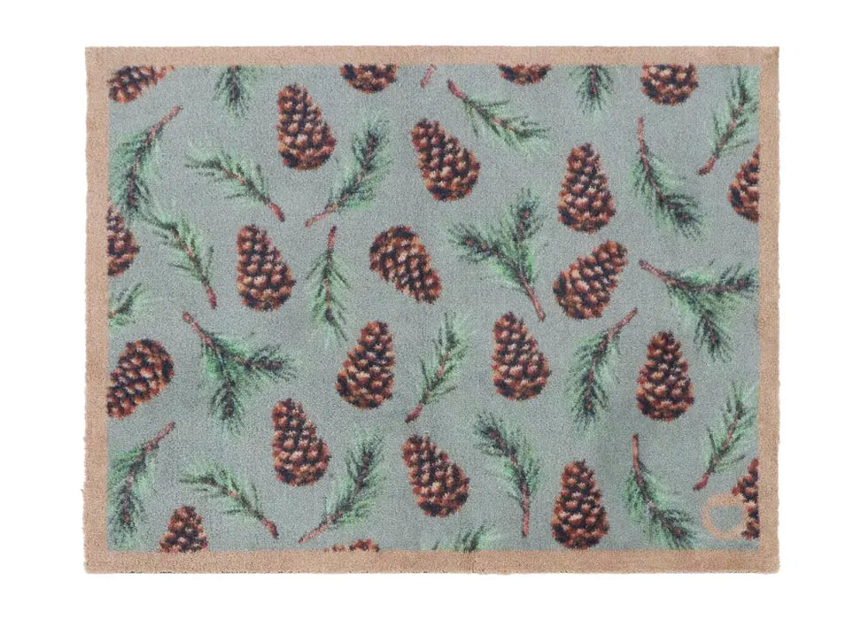 Pine Cones Blue