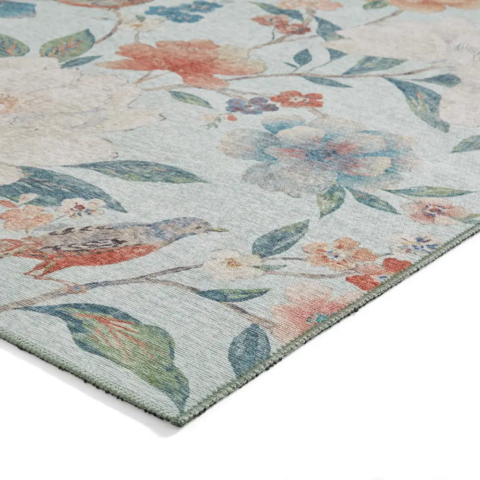 Pippa Floral Blue - Washable