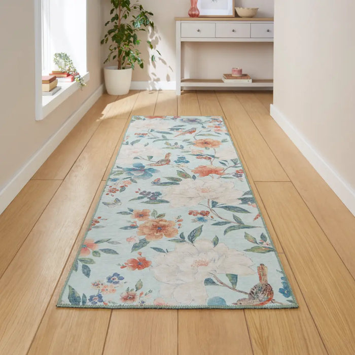 Catherine Lansfield Pippa Floral Blue - Washable