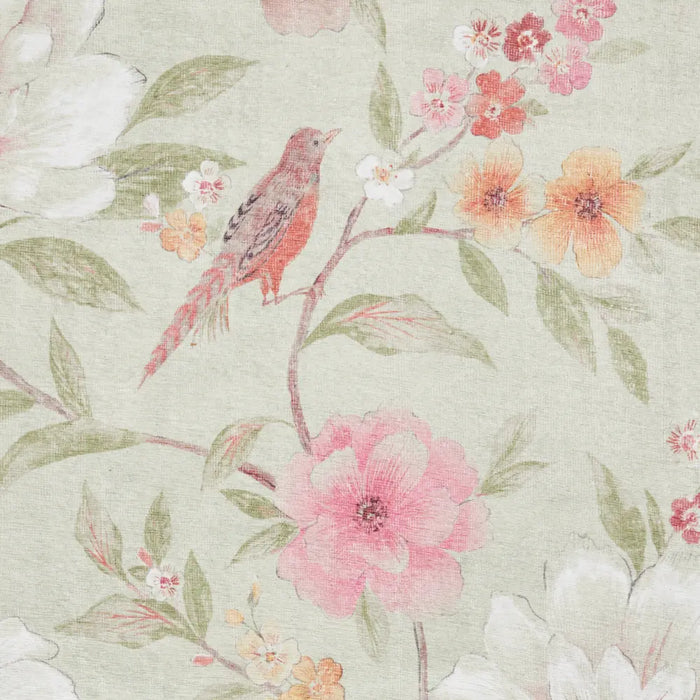 Pippa Floral Sage Green - Washable