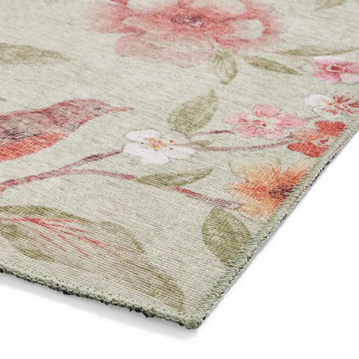 Pippa Floral Sage Green - Washable