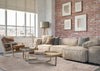 Agnella platinum fam graphite Grey Living Room Natural Fibre Rug.