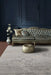 Agnella platinum madison grey Grey Living Room Natural Fibre Rug.