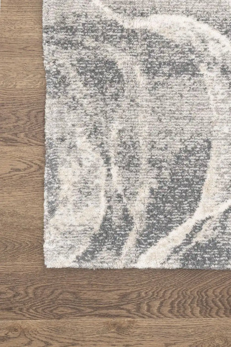 Agnella platinum ros anthracite Grey Living Room Natural Fibre Rug.