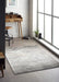 Origins artic poetic reflection Grey Living Room Geometric Rug.