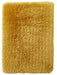 Think Rugs polar pl95 yellow Yellow Living Room Shaggy Rug.