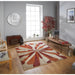 Oriental Weavers portland 3337 e Beige, Ivory, Orange Living Room Geometric Rug.