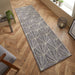 Oriental Weavers portland 750 n Grey, Cream Living Room Geometric Rug.