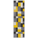 Oriental Weavers portland 8425 i Grey, Yellow Living Room Geometric Rug.