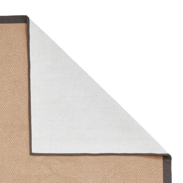 Portland Jute Border Charcoal