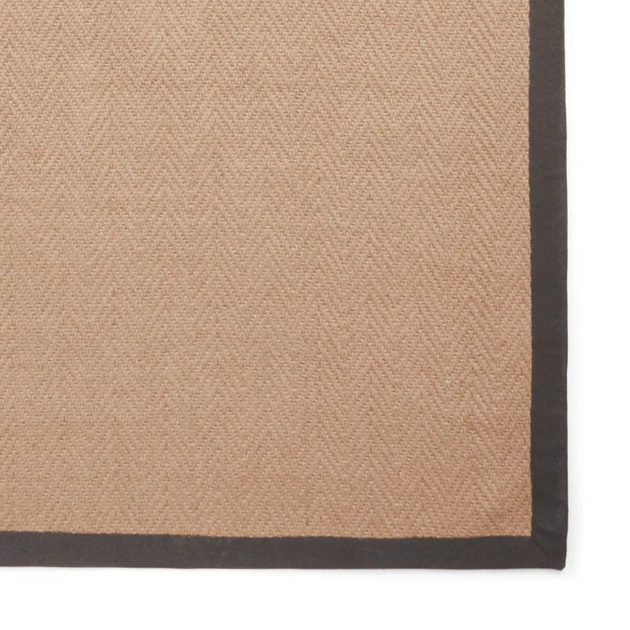 Portland Jute Border Charcoal