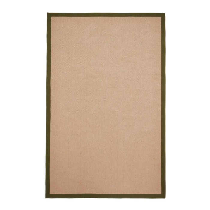 Portland Jute Border Green