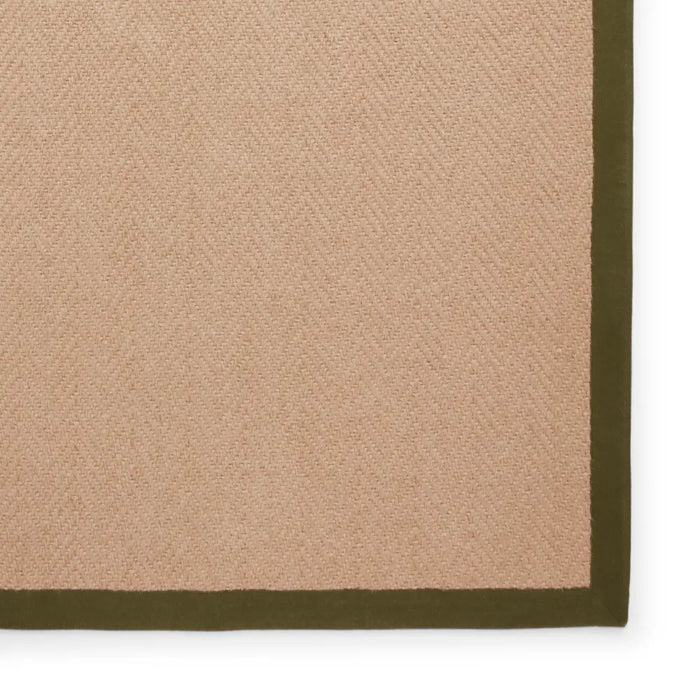 Portland Jute Border Green