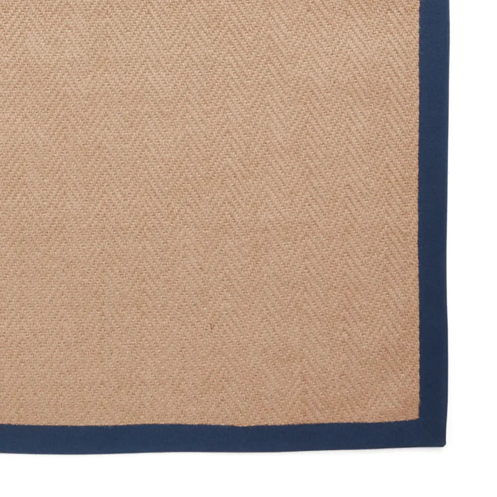 Portland Jute Border Navy