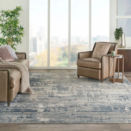 Nourison quarry qua04 grey beige Grey, Beige Living Room Moroccan Rug.