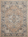 Nourison quarry qua05 grey beige Grey, Beige Living Room Moroccan Rug.