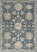 Nourison quarry qua06 blue beige Blue, Beige Living Room Moroccan Rug.