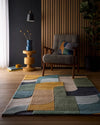 Retro Deco Blue